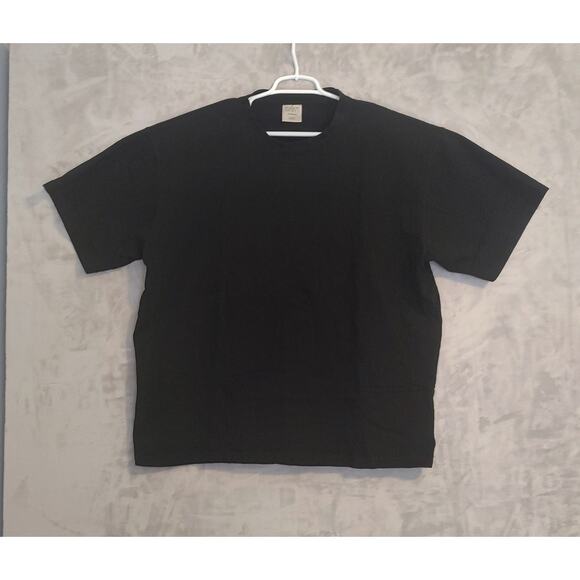 Maison Article T-shirt Standard Size XXXL, All Black, 100% Cotton, Short Sleeves - Picture 1 of 7